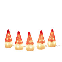 Ljusslinga Tomtar LED Konstsmide